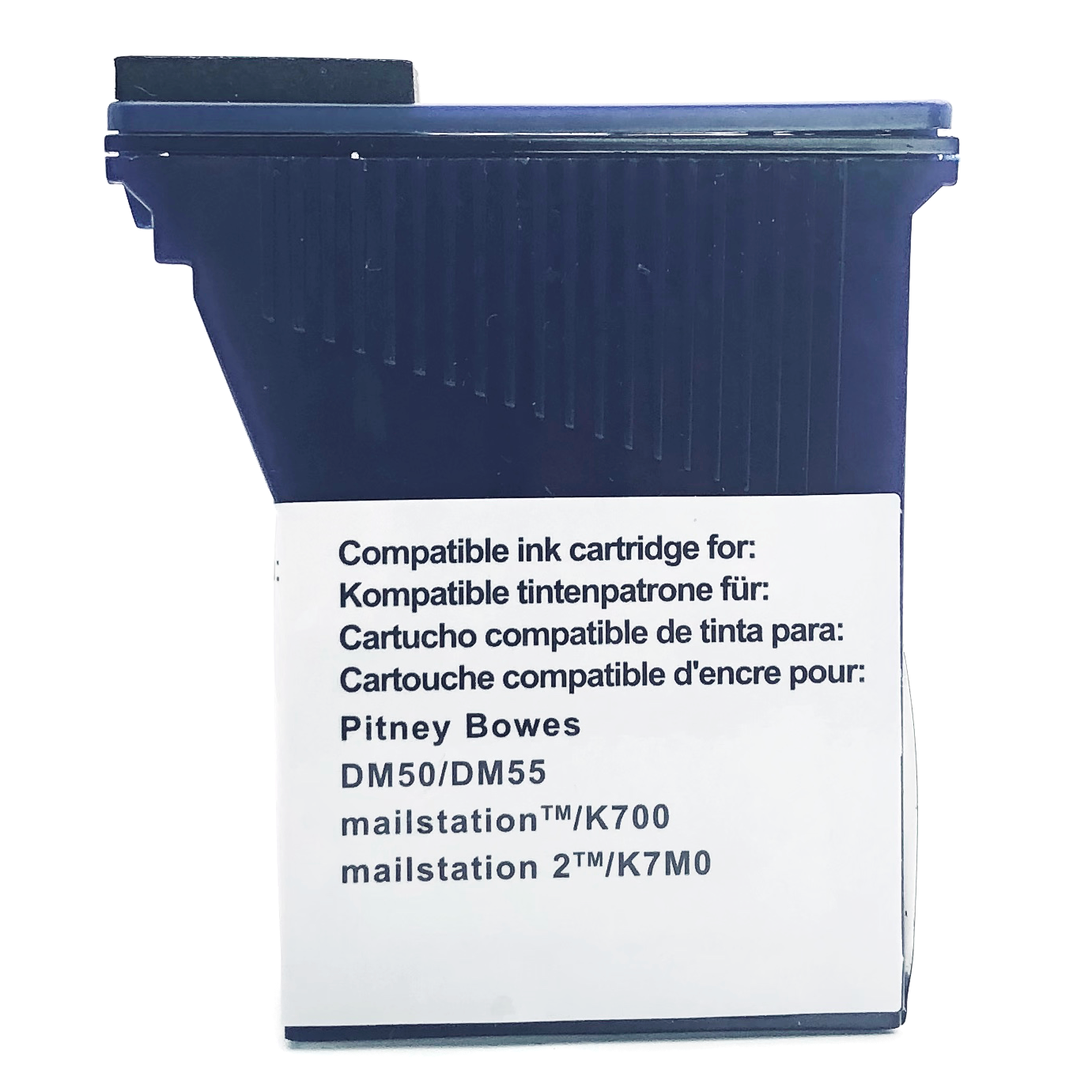 Compatible Pitney Bowes Franking Ink Cartridge Blue DM50 (K700) DM60 Series Lot Set of 5 - Image 2