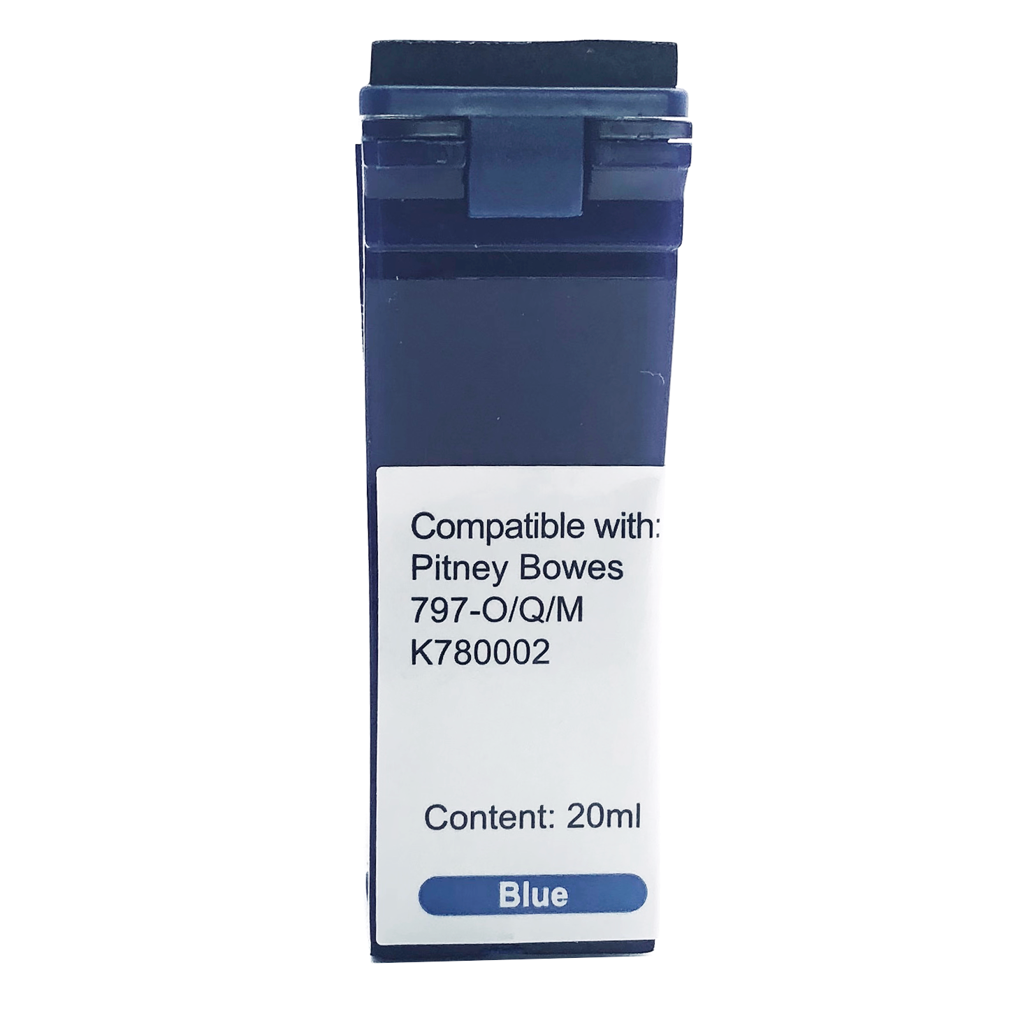 Compatible Pitney Bowes Franking Ink Cartridge Blue DM50 (K700) DM60 Series Lot Set of 5 - Image 3